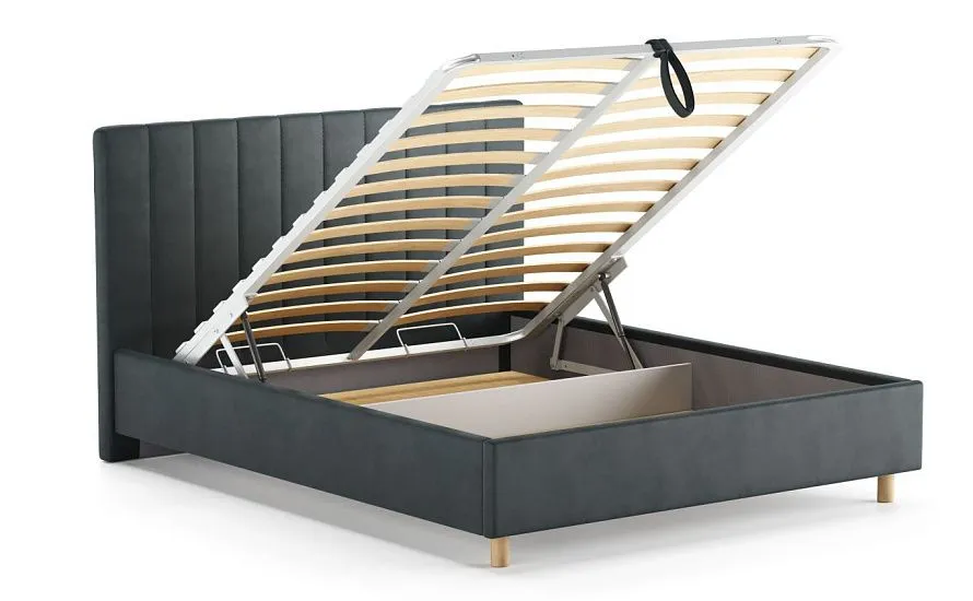 Карла Рейн 180х200 Storm 018 графит - 4